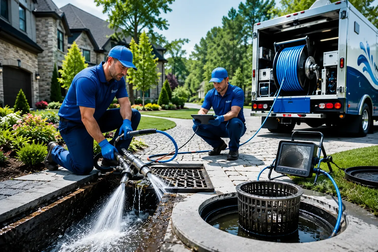 Local outdoor drain cleaning professionals in Stuart, IA