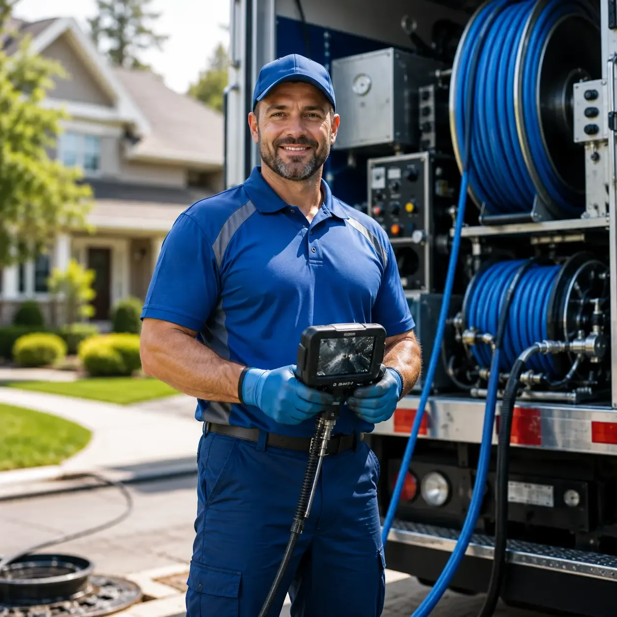 Local outdoor drain cleaning specialists in Stuart, IA